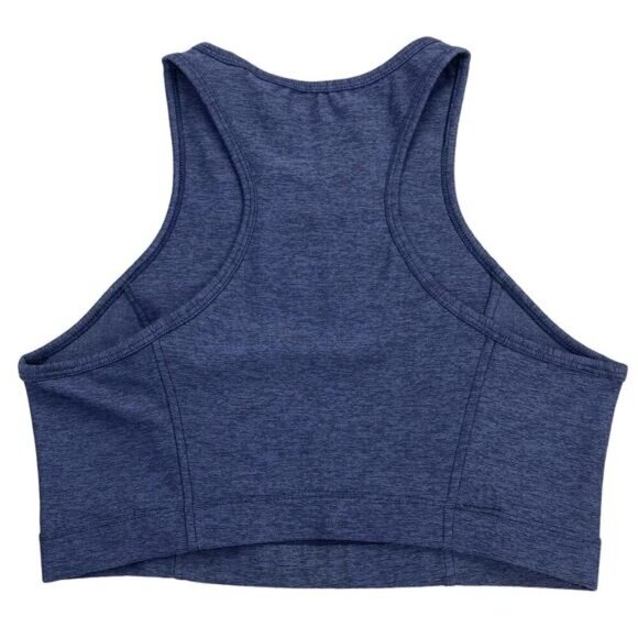 OUTDOOR VOICES Athena Crop Sz Medium Heather Blue - Picture 5 of 5